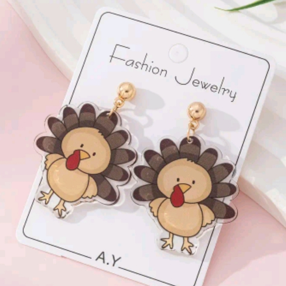 Turkey Dangle Earrings